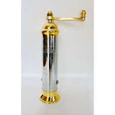 Atlas Brass & Chrome Pepper Mill 7" #212