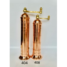Atlas Copper Pepper Mill 9" and Salt Mill 8"