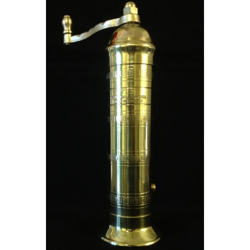 Brass Pepper Mill 8"