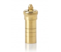 Personal Pepper Mill - Brass -W/pouch 3" #022