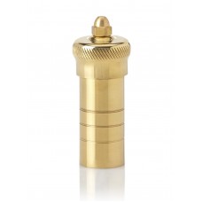 Personal Pepper Mill - Brass -W/pouch 3" #022