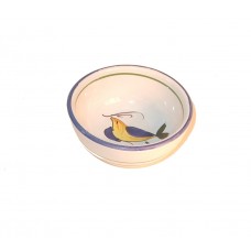 Tuscan Yellow Bird Oil Dipping bowl #819