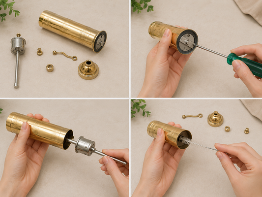 How to clean Altas Mills Internal Parts