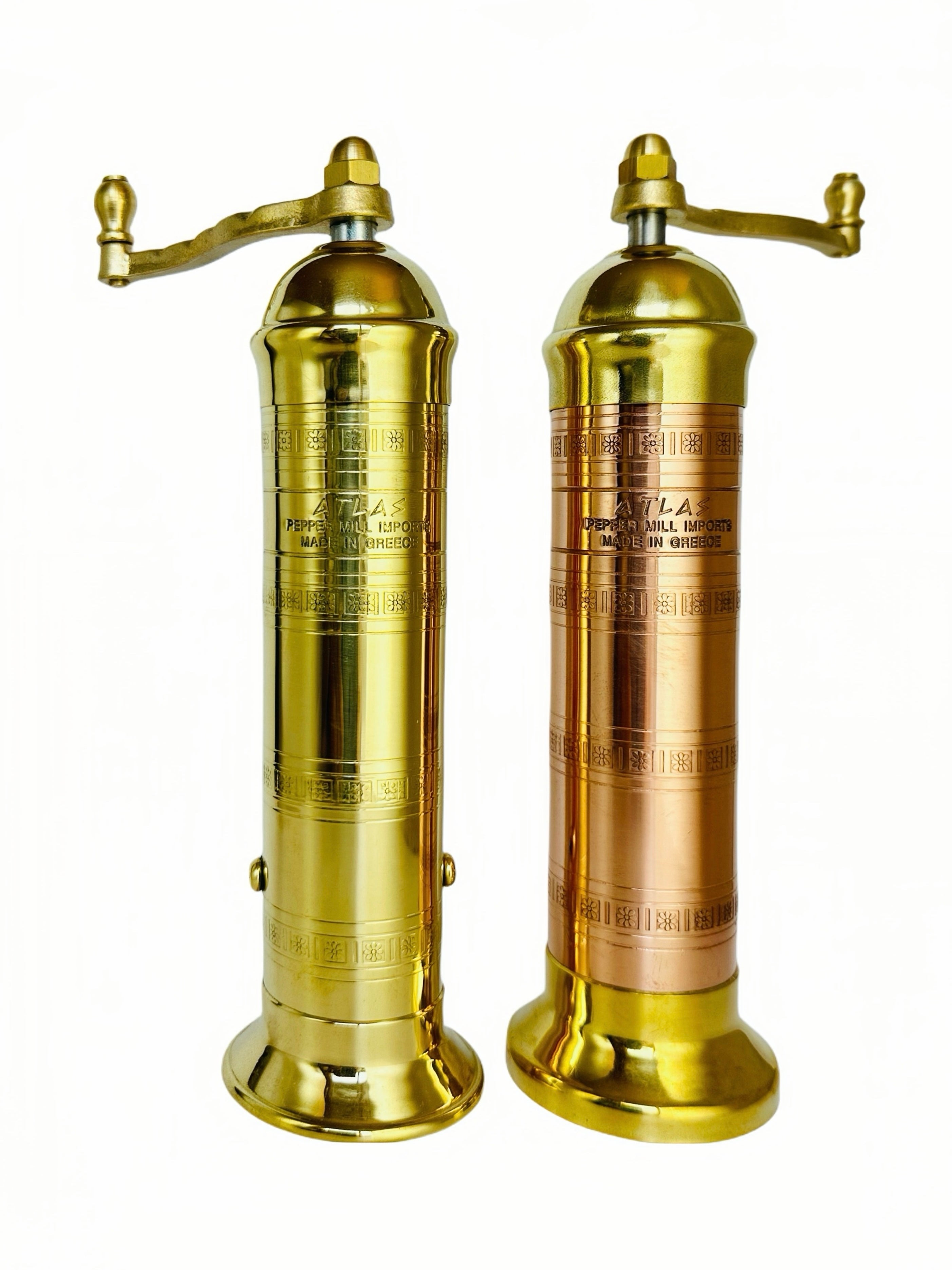 ATLAS Brass Pepper Mill
