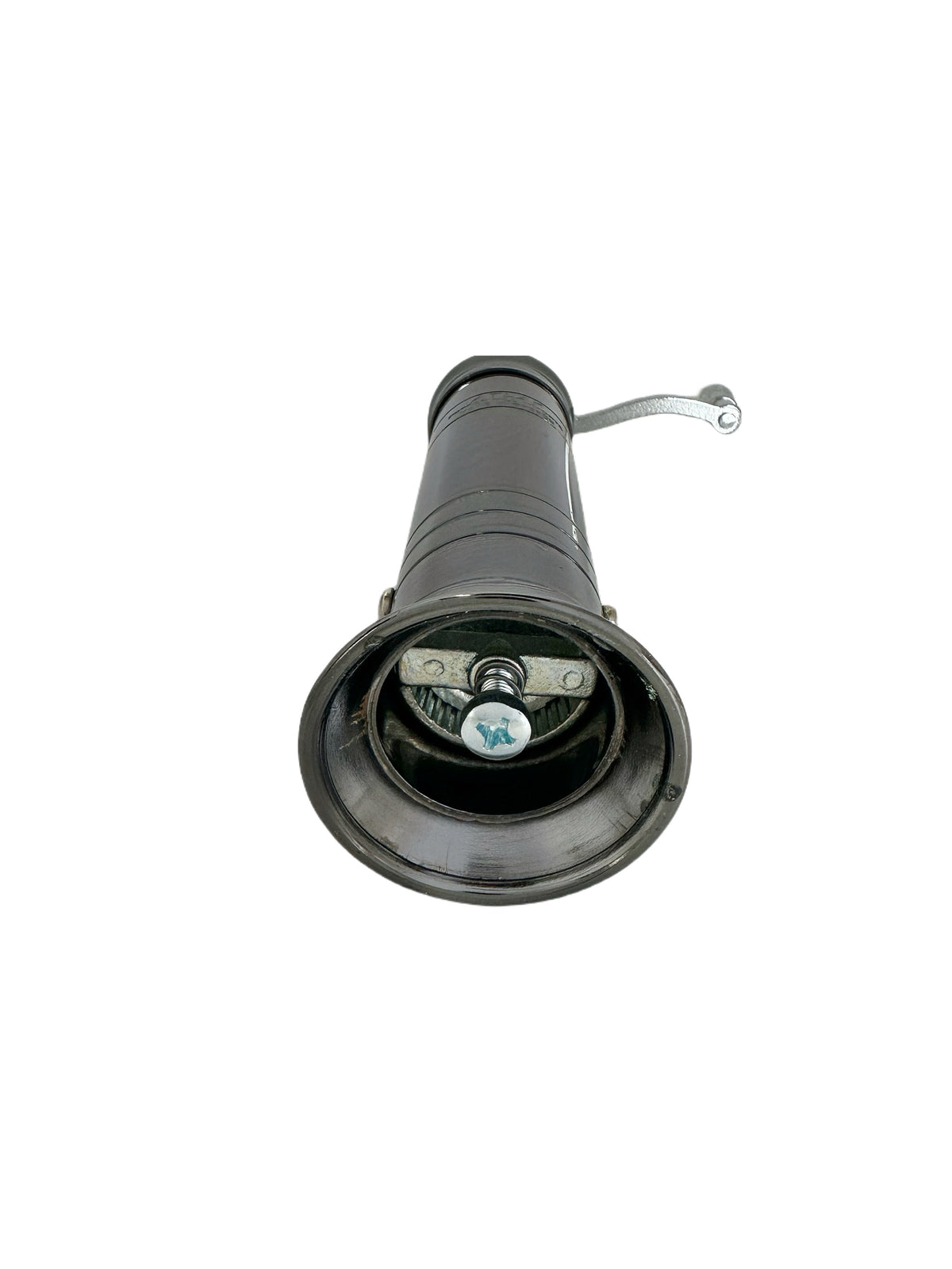 ATLAS Hematite-Matt Brass Pepper Mill (Chrome Handle)