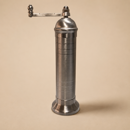 ATLAS Nickel-Matt Finish Salt Mill