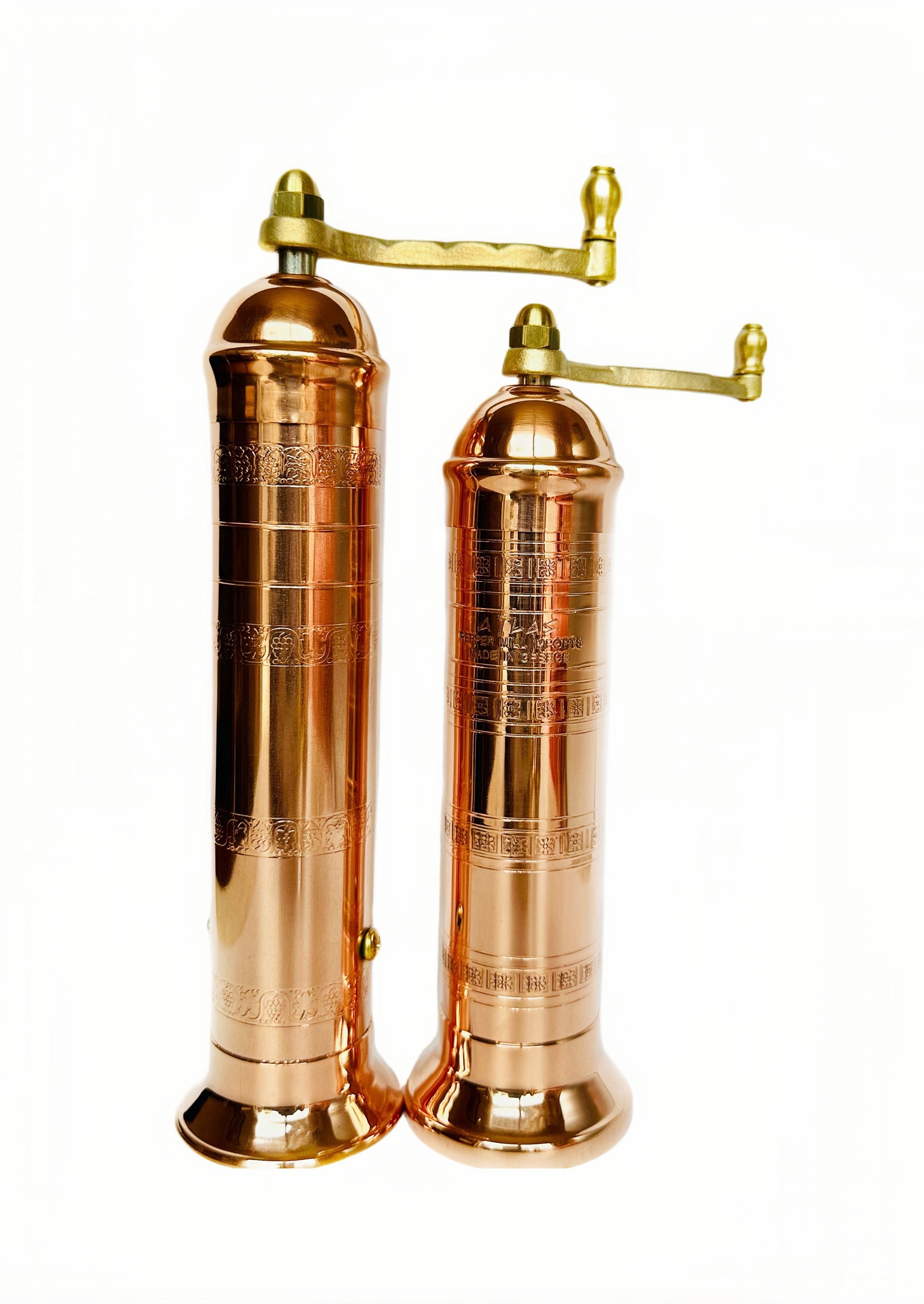 ATLAS Copper Pepper Mill 9" and Salt Mill 8"#404408 - Wedding & Anniversary Gifts