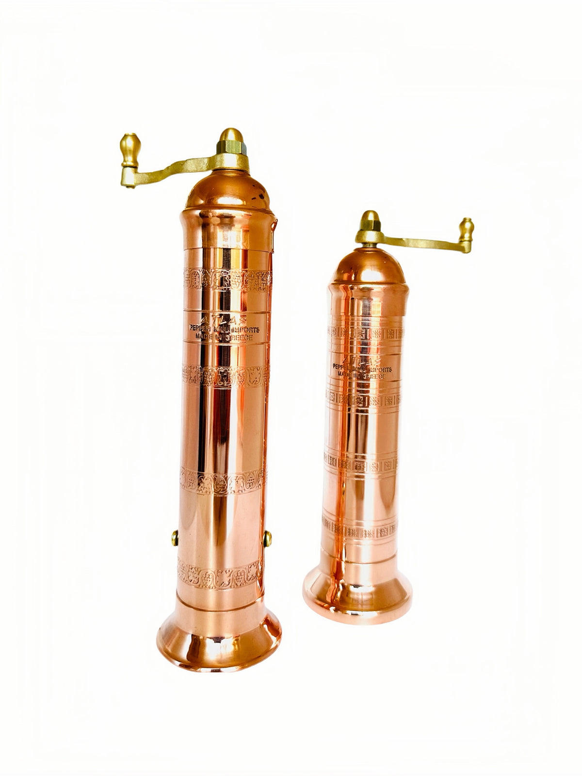 ATLAS Copper Pepper Mill 9" and Salt Mill 8"#404408 - Wedding & Anniversary Gifts