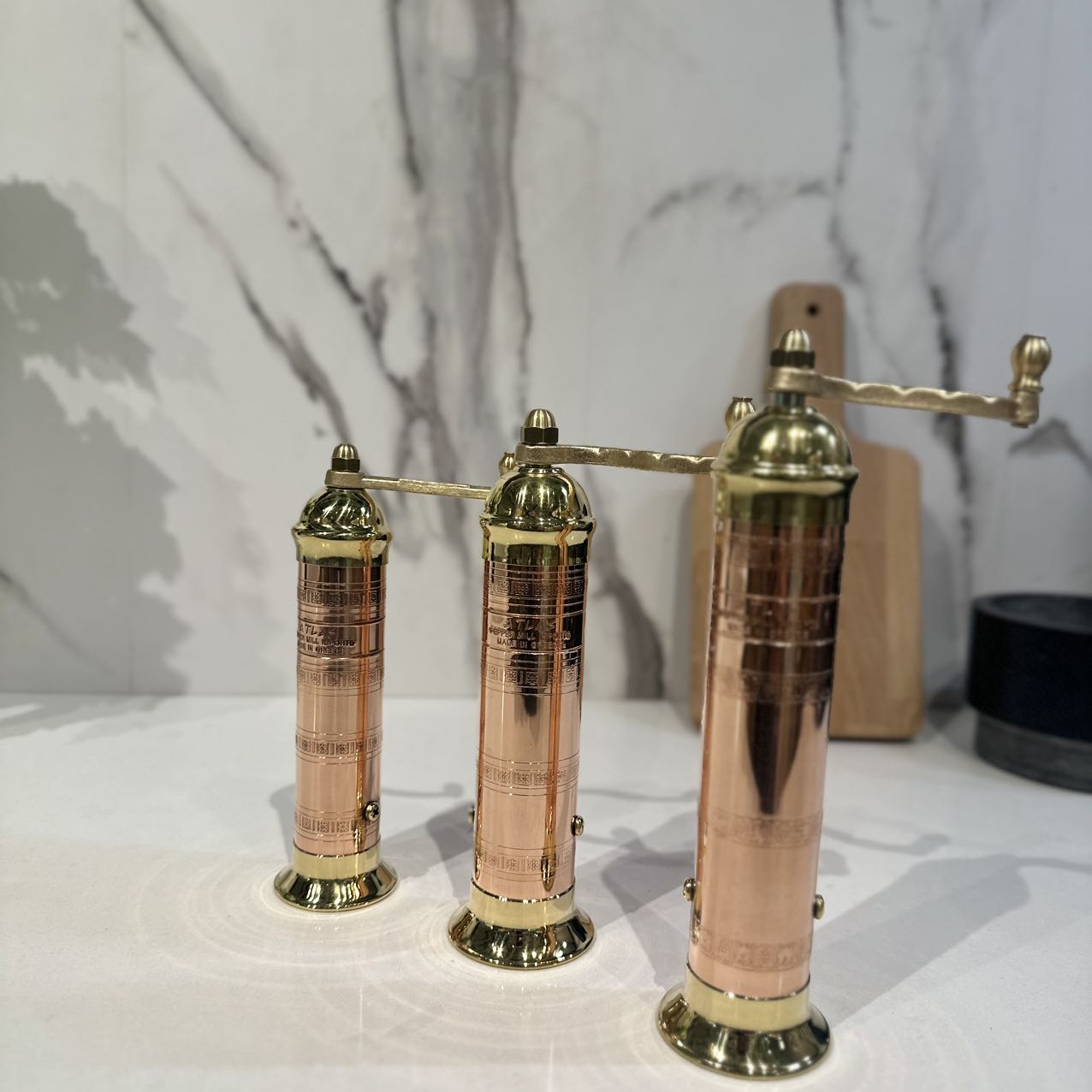 ATLAS Copper+Brass Pepper Mill