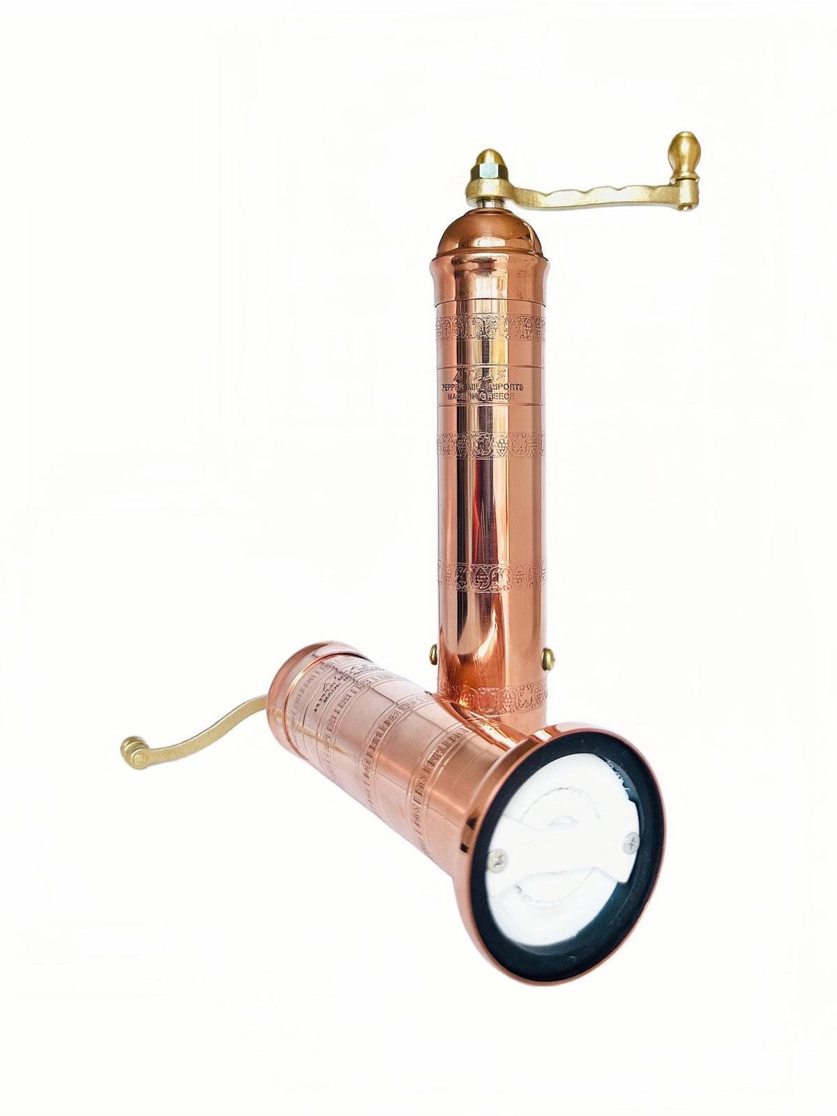 ATLAS Copper Pepper Mill 9" and Salt Mill 8"#404408 - Wedding & Anniversary Gifts